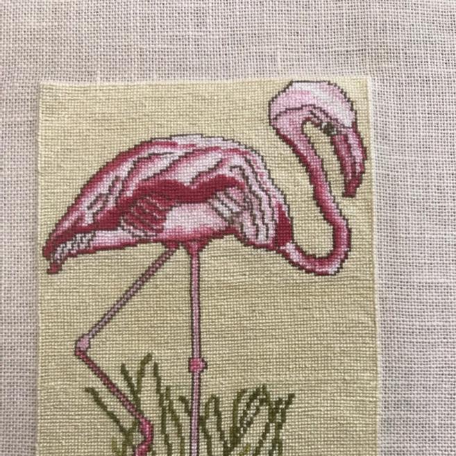 Kit-266-Ferdinand-Flamingo-finish-stitching
